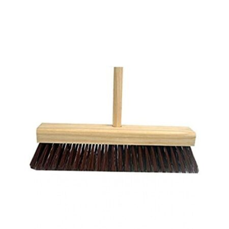 Vassoura gari piaçava com reforço 60CM