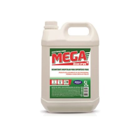 Alcool liq 70% mega quimica 5L